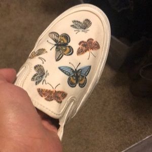 Butterfly print,rifle paper co, keds sneakers size 8